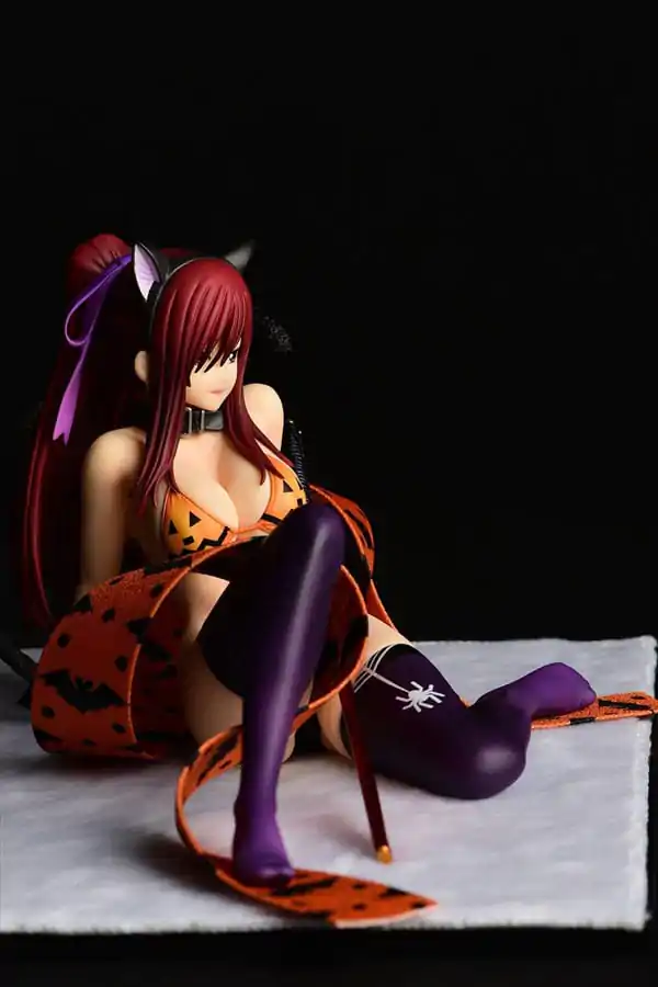 Fairy Tail Statue 1/6 Erza Scarlet - Halloween CAT Gravure_Style 13 cm termékfotó