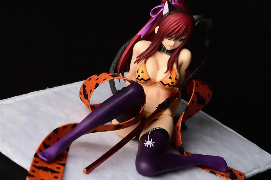 Fairy Tail Statue 1/6 Erza Scarlet - Halloween CAT Gravure_Style 13 cm termékfotó