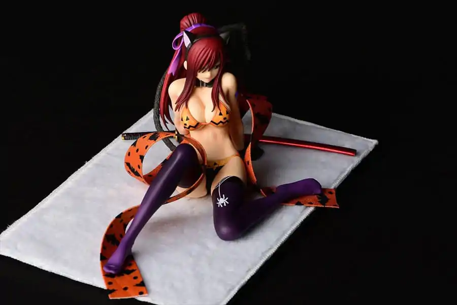 Fairy Tail Statue 1/6 Erza Scarlet - Halloween CAT Gravure_Style 13 cm product photo