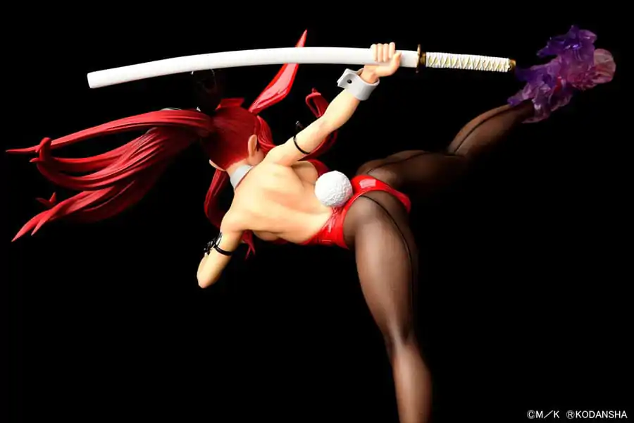 Fairy Tail Statue 1/6 Erza Scarlet High Kick Crimson Bunny Ver. 37 cm termékfotó