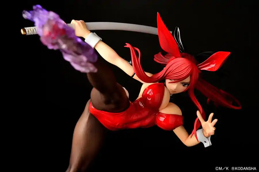 Fairy Tail Statue 1/6 Erza Scarlet High Kick Crimson Bunny Ver. 37 cm termékfotó