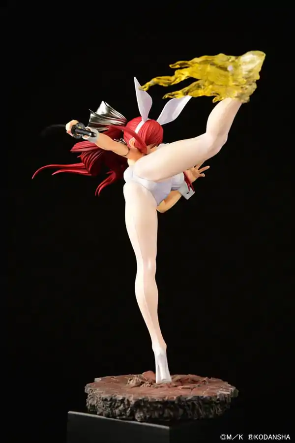 Fairy Tail Statue 1/6 Erza Scarlet High Kick White Bunny Ver. 37 cm termékfotó