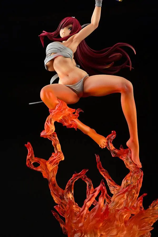 Fairy Tail Statue 1/6 Erza Scarlet Samurai Ver. Kurenai 43 cm product photo