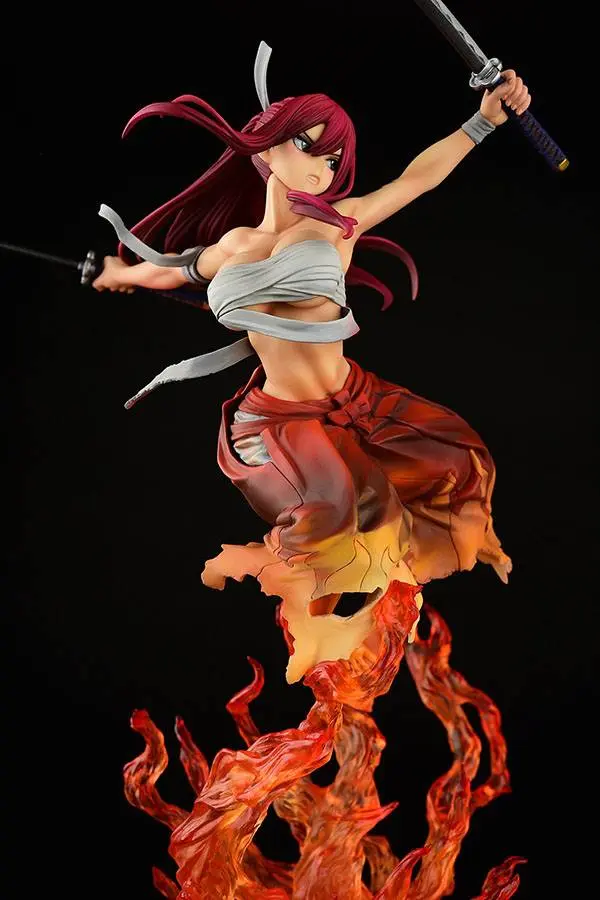 Fairy Tail Statue 1/6 Erza Scarlet Samurai Ver. Kurenai 43 cm product photo