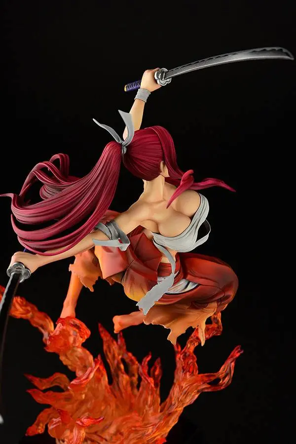 Fairy Tail Statue 1/6 Erza Scarlet Samurai Ver. Kurenai 43 cm product photo