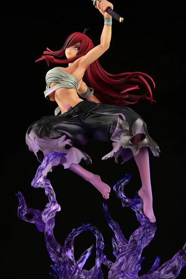 Fairy Tail Statue 1/6 Erza Scarlet Samurai Ver. Shikkoku 43 cm termékfotó