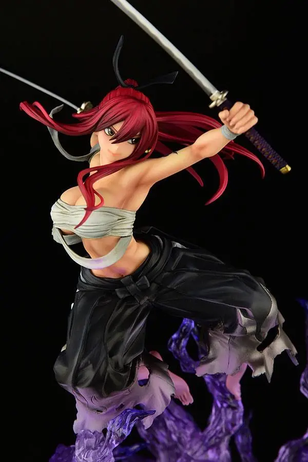 Fairy Tail Statue 1/6 Erza Scarlet Samurai Ver. Shikkoku 43 cm termékfotó