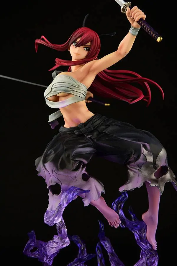 Fairy Tail Statue 1/6 Erza Scarlet Samurai Ver. Shikkoku 43 cm termékfotó