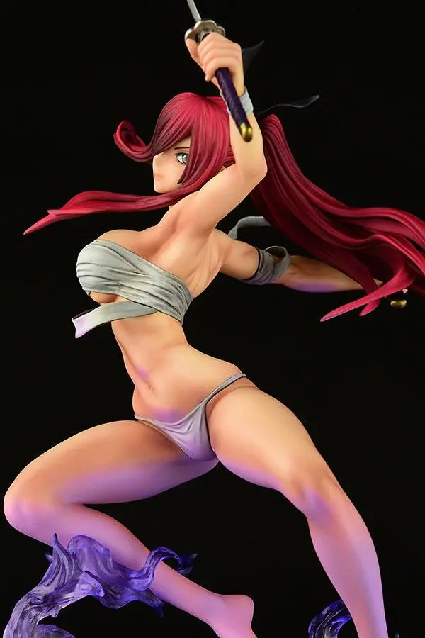 Fairy Tail Statue 1/6 Erza Scarlet Samurai Ver. Shikkoku 43 cm termékfotó