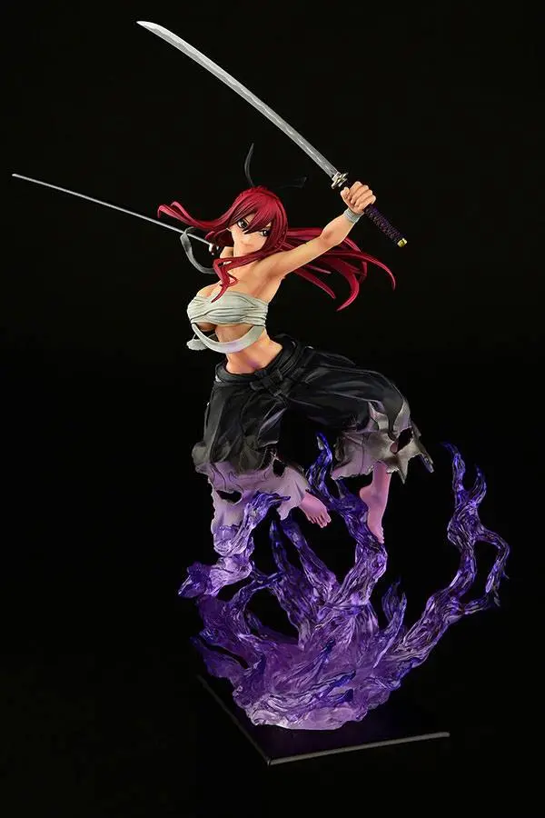 Fairy Tail Statue 1/6 Erza Scarlet Samurai Ver. Shikkoku 43 cm termékfotó