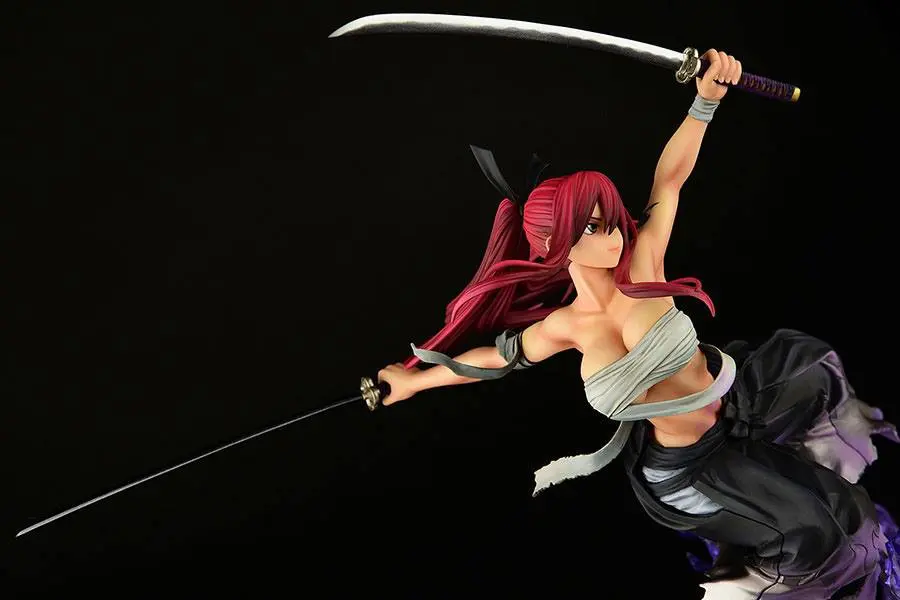 Fairy Tail Statue 1/6 Erza Scarlet Samurai Ver. Shikkoku 43 cm termékfotó