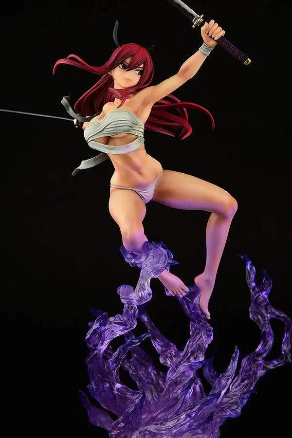 Fairy Tail Statue 1/6 Erza Scarlet Samurai Ver. Shikkoku 43 cm termékfotó