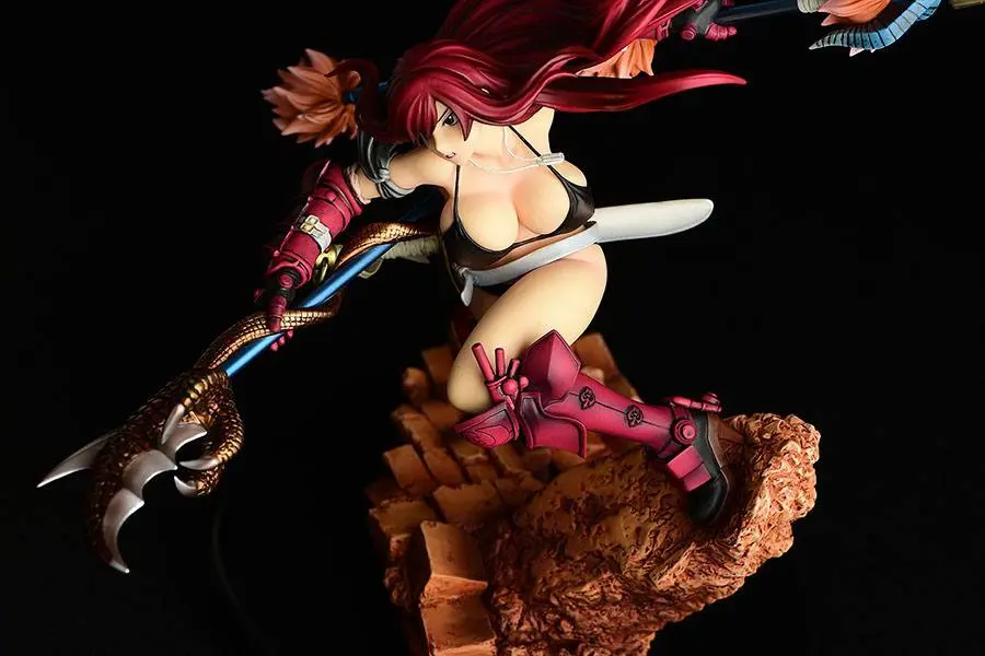 Fairy Tail Statue 1/6 Erza Scarlet the Knight Ver. Another Color Crimson Armor 31 cm product photo