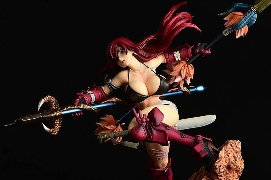 Fairy Tail Statue 1/6 Erza Scarlet the Knight Ver. Another Color Crimson Armor 31 cm product photo
