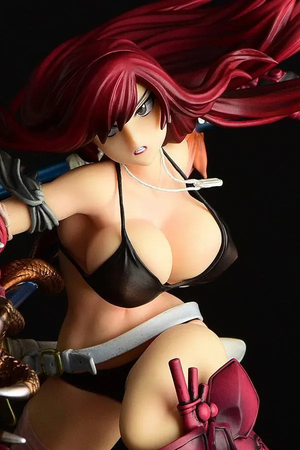 Fairy Tail Statue 1/6 Erza Scarlet the Knight Ver. Another Color Crimson Armor 31 cm product photo