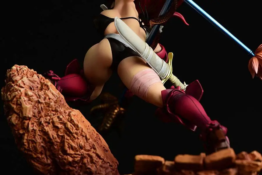 Fairy Tail Statue 1/6 Erza Scarlet the Knight Ver. Another Color Crimson Armor 31 cm product photo