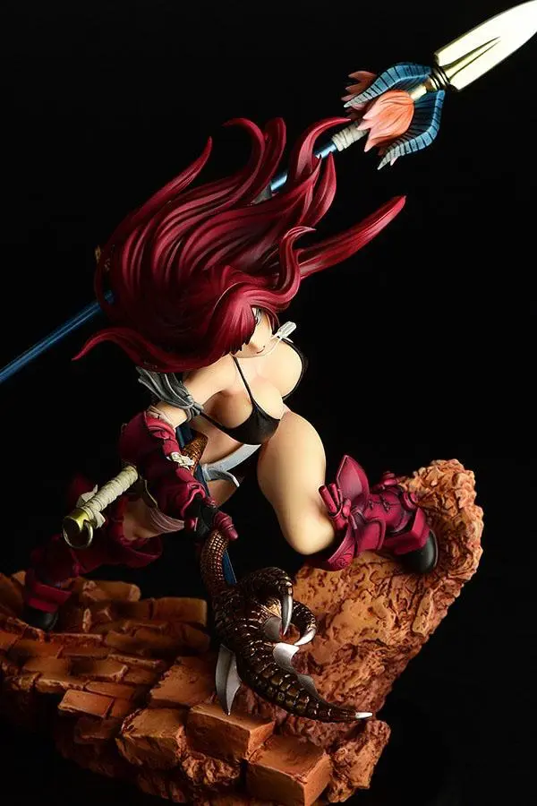 Fairy Tail Statue 1/6 Erza Scarlet the Knight Ver. Another Color Crimson Armor 31 cm product photo