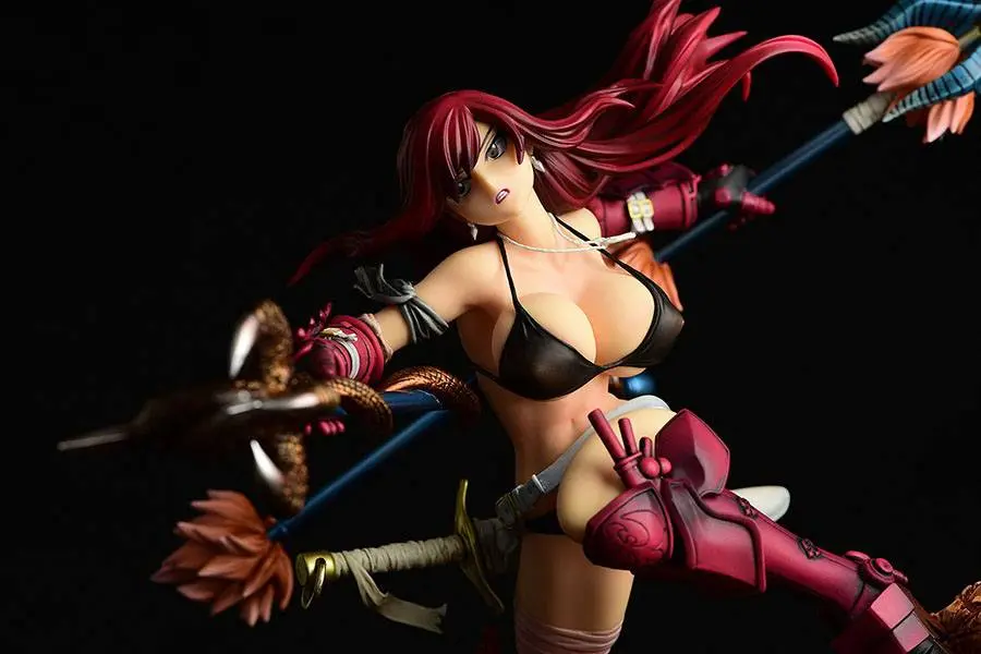 Fairy Tail Statue 1/6 Erza Scarlet the Knight Ver. Another Color Crimson Armor 31 cm product photo