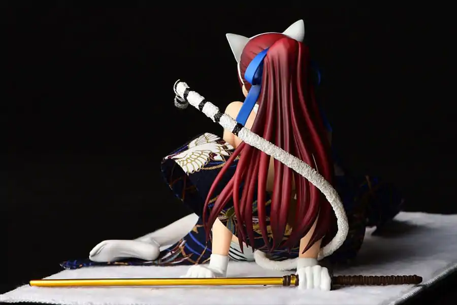 Fairy Tail Statue 1/6 Erza Scarlet - White Tiger CAT Gravure_Style 13 cm termékfotó