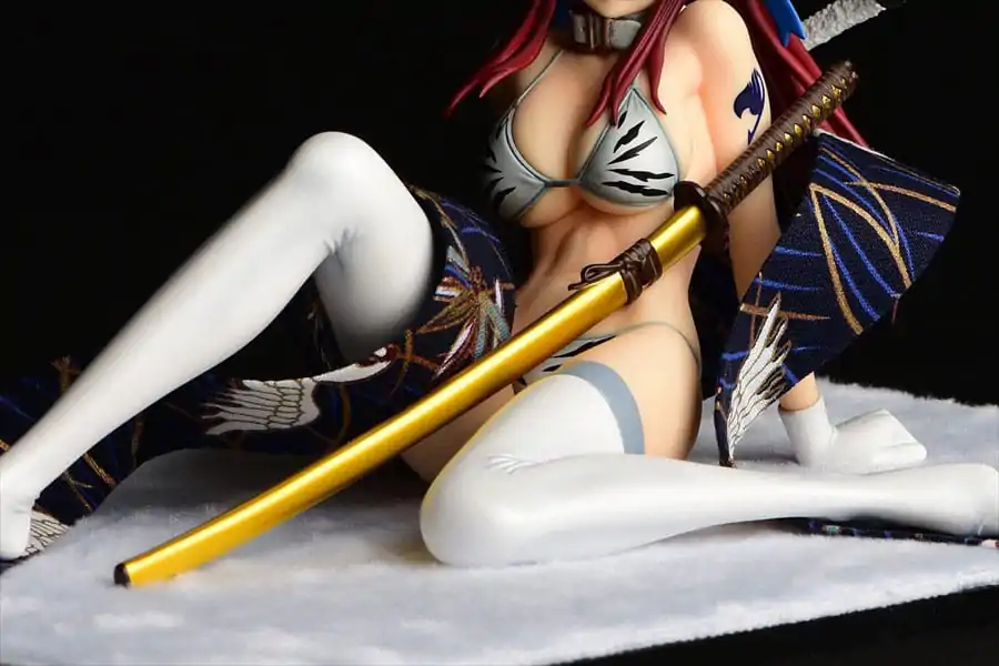 Fairy Tail Statue 1/6 Erza Scarlet - White Tiger CAT Gravure_Style 13 cm termékfotó