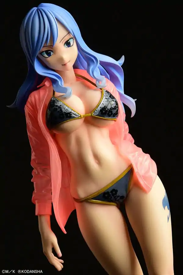 Fairy Tail Statue 1/6 Jubia Lokser Gravure_Stylesee-through wet shirt Black Bikini!! 25 cm termékfotó