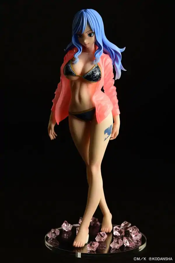 Fairy Tail Statue 1/6 Jubia Lokser Gravure_Stylesee-through wet shirt Black Bikini!! 25 cm termékfotó