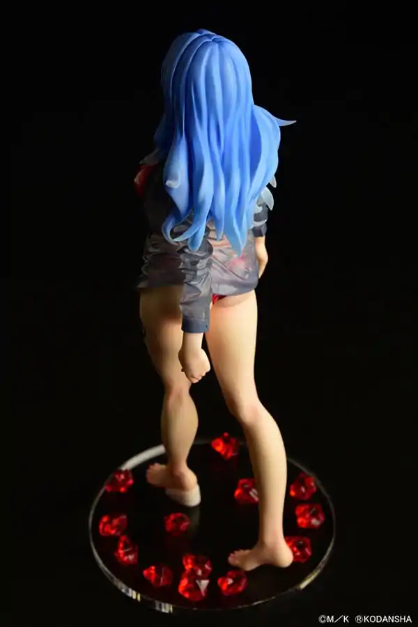 Fairy Tail Statue 1/6 Jubia Lokser Gravure_Stylesee-through wet shirt Red Bikini!! 25 cm product photo