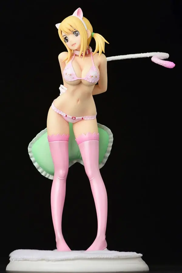 Fairy Tail Statue 1/6 Lucy Heartfilia·Cherry blossom CAT Gravure_Style 25 cm product photo