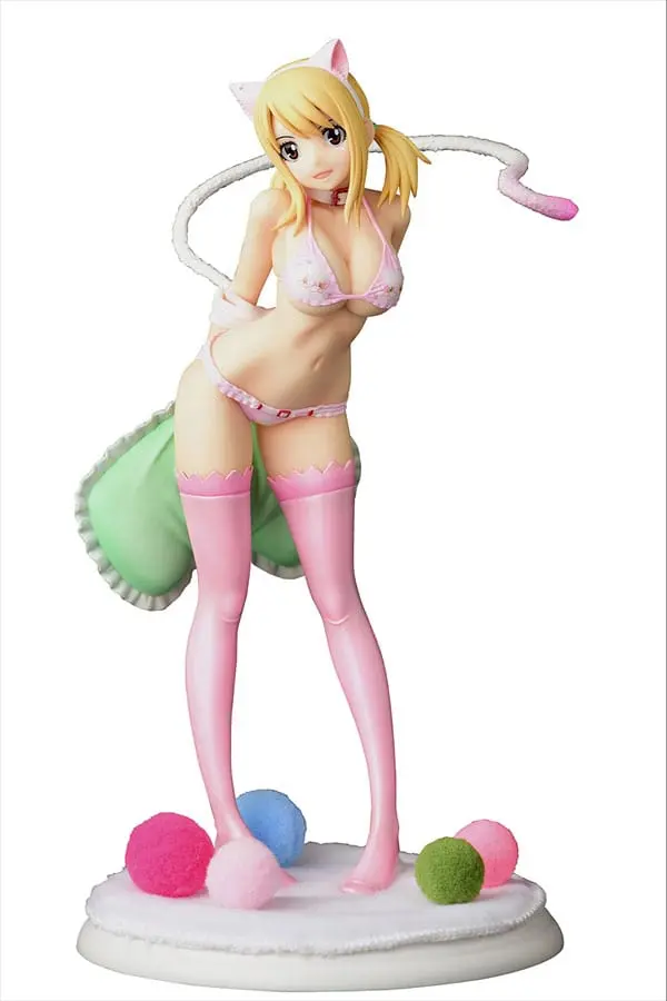 Fairy Tail Statue 1/6 Lucy Heartfilia·Cherry blossom CAT Gravure_Style 25 cm product photo