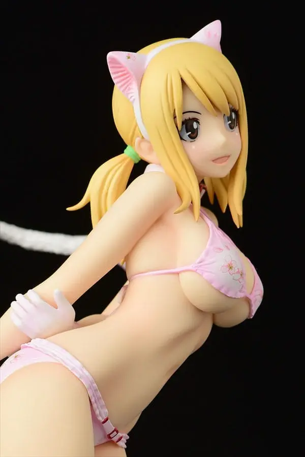 Fairy Tail Statue 1/6 Lucy Heartfilia·Cherry blossom CAT Gravure_Style 25 cm product photo