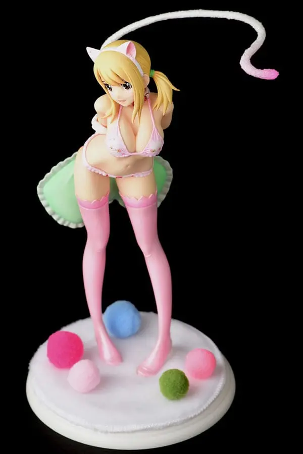 Fairy Tail Statue 1/6 Lucy Heartfilia·Cherry blossom CAT Gravure_Style 25 cm product photo