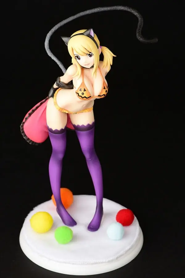 Fairy Tail Statue 1/6 Lucy Heartfilia - Halloween CAT Gravure_Style 25 cm product photo