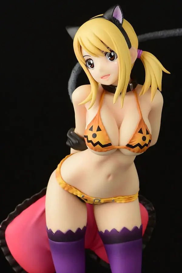 Fairy Tail Statue 1/6 Lucy Heartfilia - Halloween CAT Gravure_Style 25 cm product photo