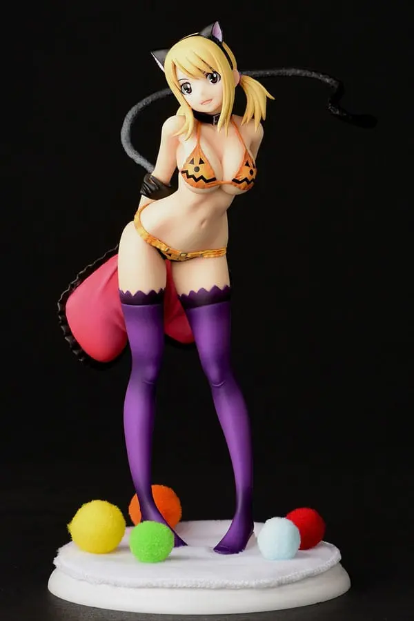 Fairy Tail Statue 1/6 Lucy Heartfilia - Halloween CAT Gravure_Style 25 cm product photo