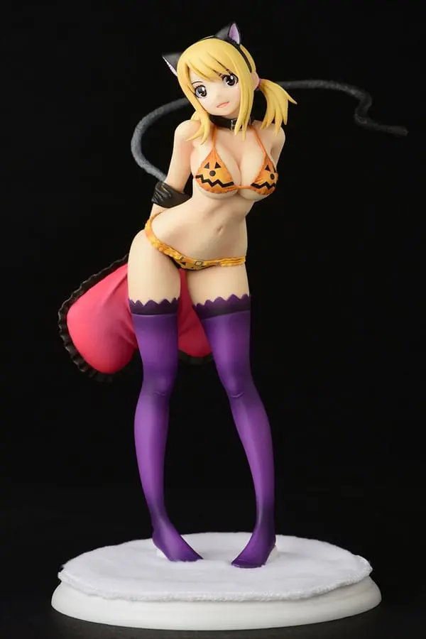 Fairy Tail Statue 1/6 Lucy Heartfilia - Halloween CAT Gravure_Style 25 cm product photo