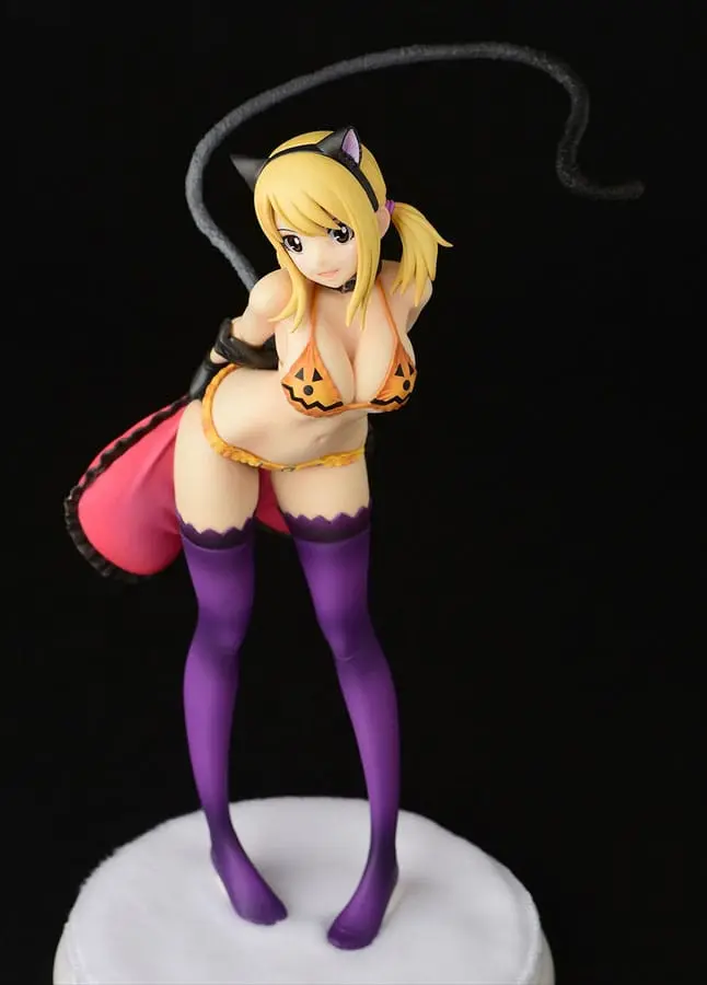 Fairy Tail Statue 1/6 Lucy Heartfilia - Halloween CAT Gravure_Style 25 cm product photo