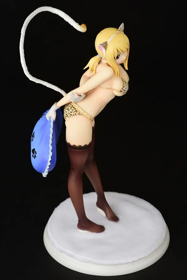 Fairy Tail Statue 1/6 Lucy Heartfilia - Leopard print CAT Gravure_Style 25 cm termékfotó