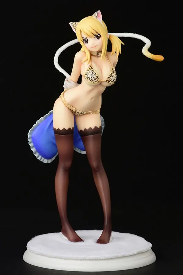 Fairy Tail Statue 1/6 Lucy Heartfilia - Leopard print CAT Gravure_Style 25 cm termékfotó