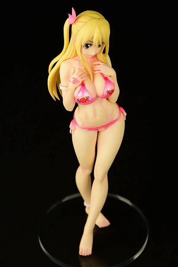 Fairy Tail PVC Statue 1/6 Lucy Heartfilia Swimsuit Pure in Heart MaxCute Ver. 27 cm product photo
