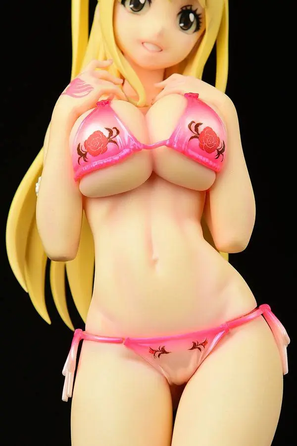 Fairy Tail PVC Statue 1/6 Lucy Heartfilia Swimsuit Pure in Heart MaxCute Ver. 27 cm product photo