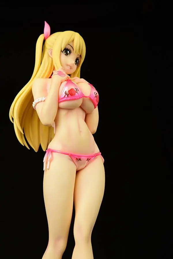 Fairy Tail PVC Statue 1/6 Lucy Heartfilia Swimsuit Pure in Heart MaxCute Ver. 27 cm product photo