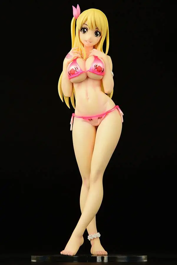 Fairy Tail PVC Statue 1/6 Lucy Heartfilia Swimsuit Pure in Heart MaxCute Ver. 27 cm product photo