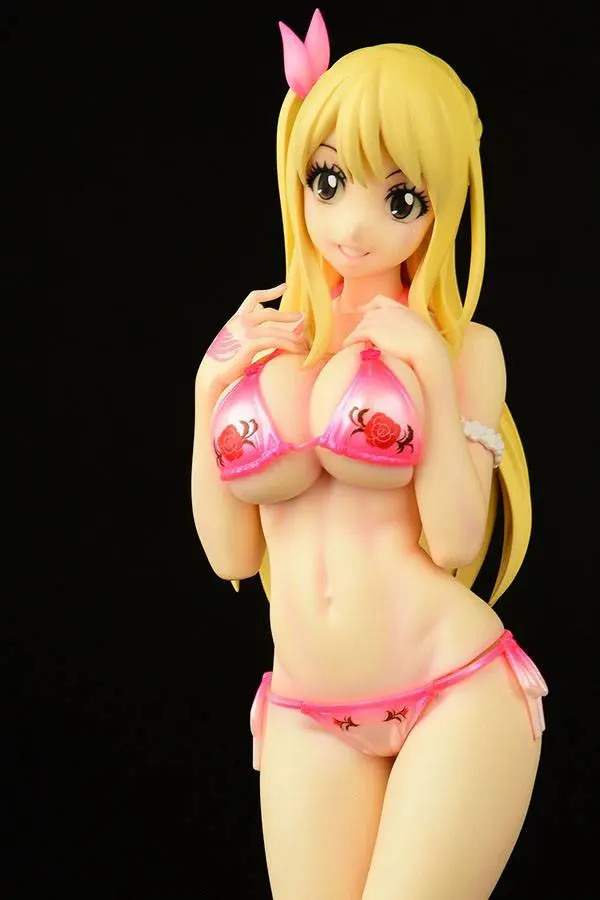 Fairy Tail PVC Statue 1/6 Lucy Heartfilia Swimsuit Pure in Heart MaxCute Ver. 27 cm product photo