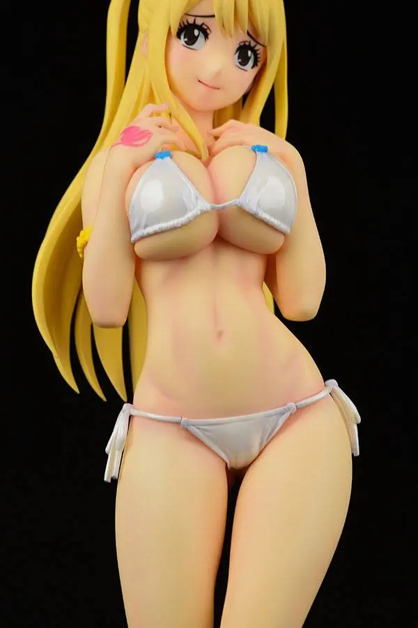 Fairy Tail PVC Statue 1/6 Lucy Heartfilia Swimsuit Pure in Heart 27 cm product photo