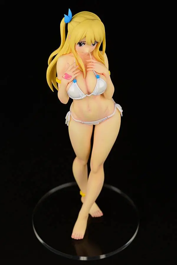 Fairy Tail PVC Statue 1/6 Lucy Heartfilia Swimsuit Pure in Heart 27 cm product photo