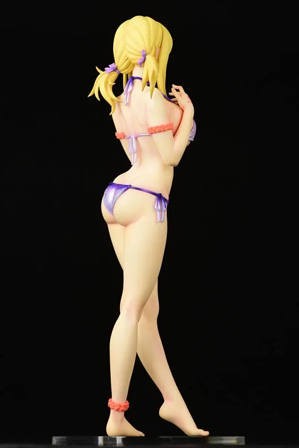 Fairy Tail PVC Statue 1/6 Lucy Heartfilia Swimsuit Pure in Heart Twin Tail Ver. 27 cm product photo