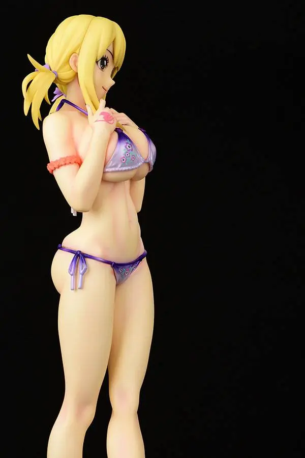 Fairy Tail PVC Statue 1/6 Lucy Heartfilia Swimsuit Pure in Heart Twin Tail Ver. 27 cm product photo