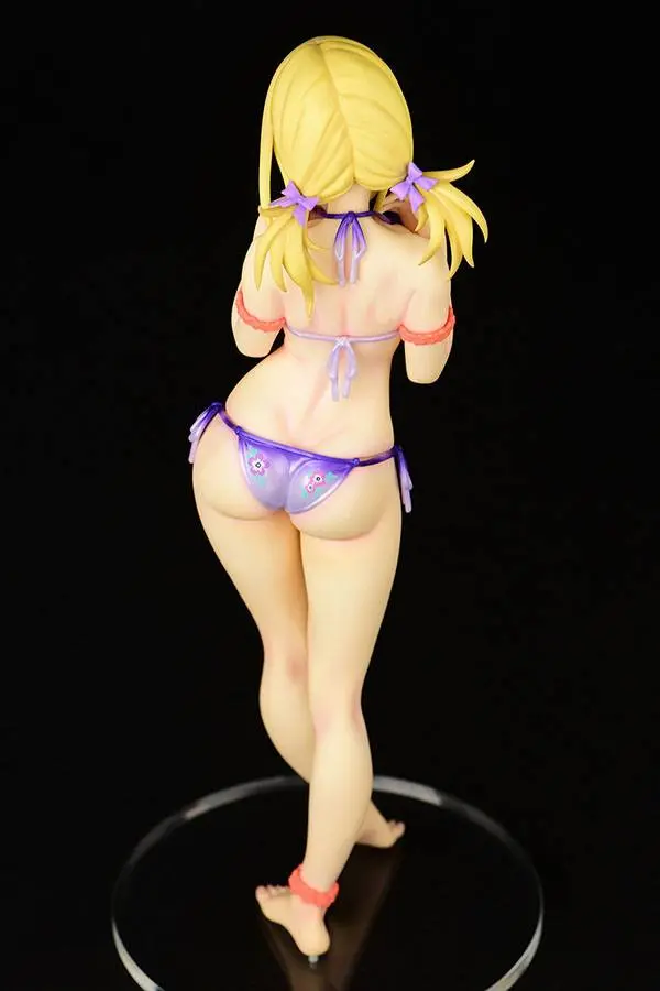 Fairy Tail PVC Statue 1/6 Lucy Heartfilia Swimsuit Pure in Heart Twin Tail Ver. 27 cm product photo