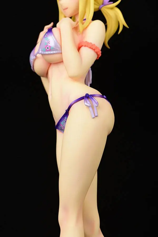 Fairy Tail PVC Statue 1/6 Lucy Heartfilia Swimsuit Pure in Heart Twin Tail Ver. 27 cm product photo