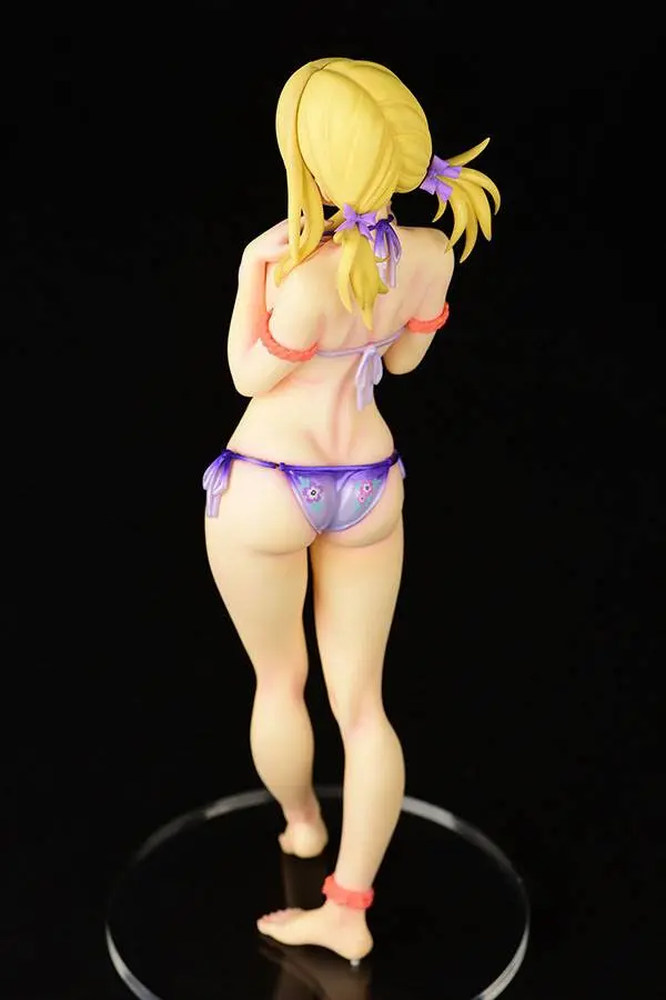 Fairy Tail PVC Statue 1/6 Lucy Heartfilia Swimsuit Pure in Heart Twin Tail Ver. 27 cm product photo